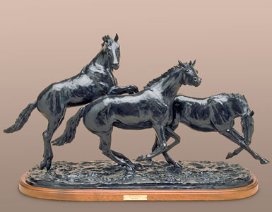 Pat Roberts Sculpture - Equus in Flight