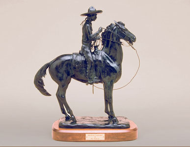 Pat Roberts Sculpture - Mexican Vaquero