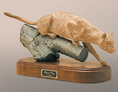 Pat Roberts Sculpture - Silent Paws