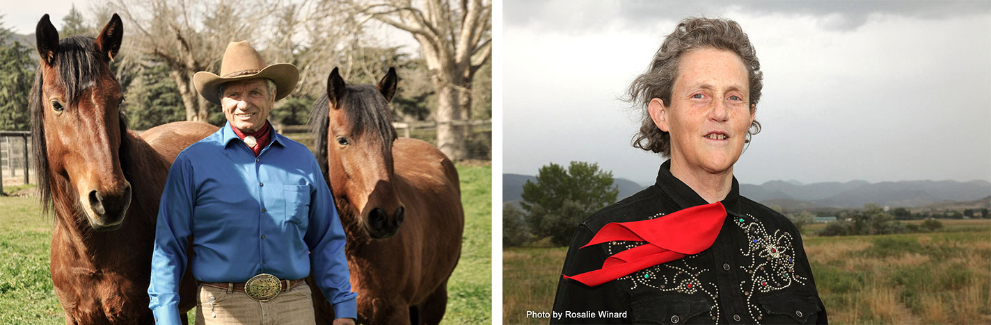 Monty Roberts and Dr Temple Grandin - presenting live online at The Movement 2020