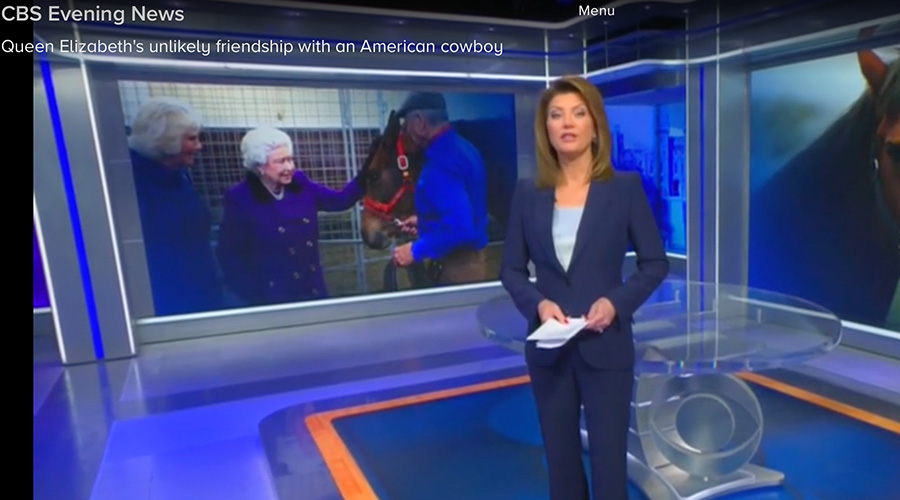 CBS Queen Elizabeth's unlikely friendship with an American cowboy