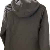 LIMITED EDITION HOODED JACKET WITH MONTY ROBERTS LOGO (CHARCOAL)